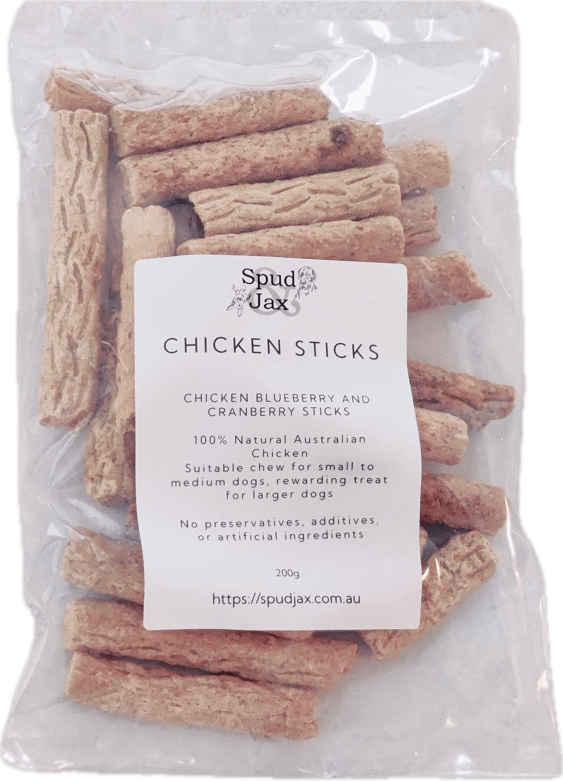 Chicken Blueberry & Cranberry Sticks