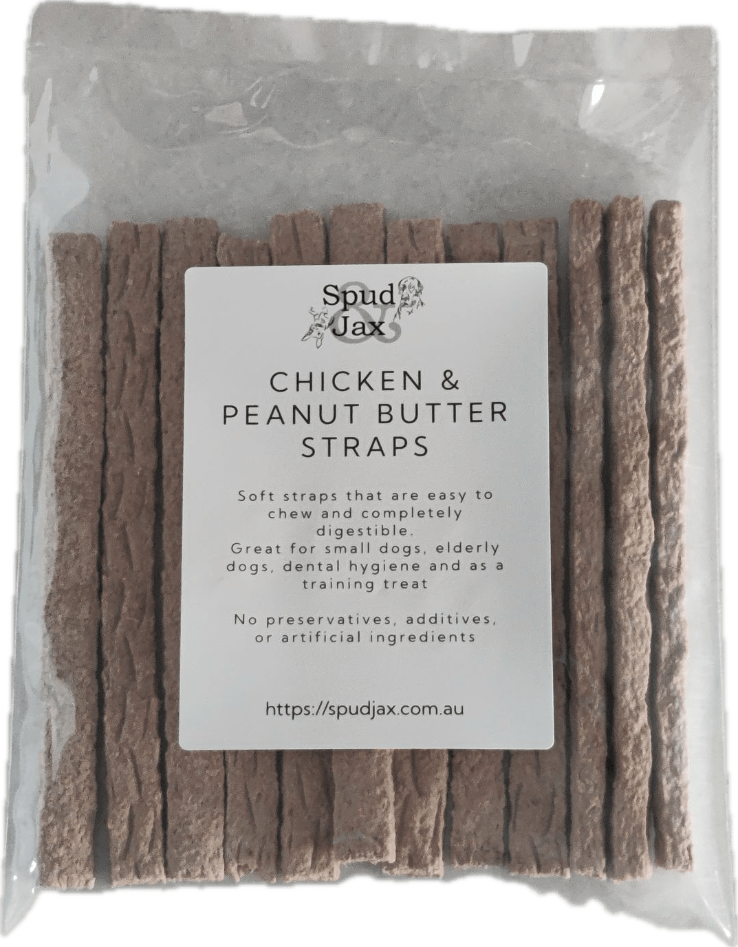 Chicken and Peanut Butter Straps