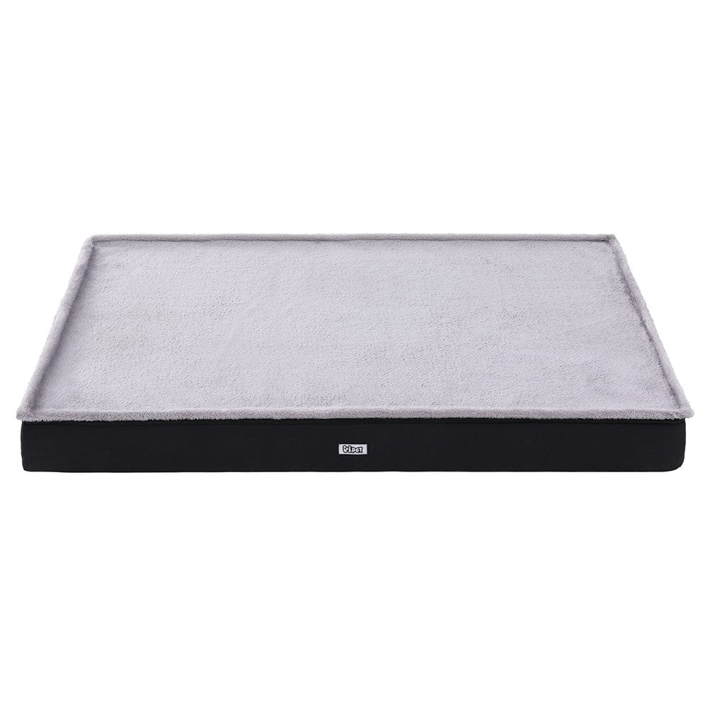 i.Pet Pet Bed Dog Cat Extra Large Calming Soft Sofa Foam Cushion Washable Cover Grey